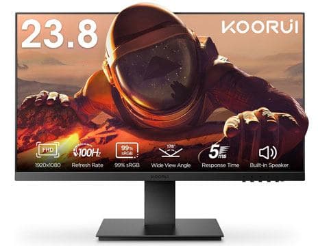 Koorui S01 Monitor PC 54,5 cm [21.4] 1920 x 1080 Pixel Full HD LCD Nero (Koorui S01 Monitor)