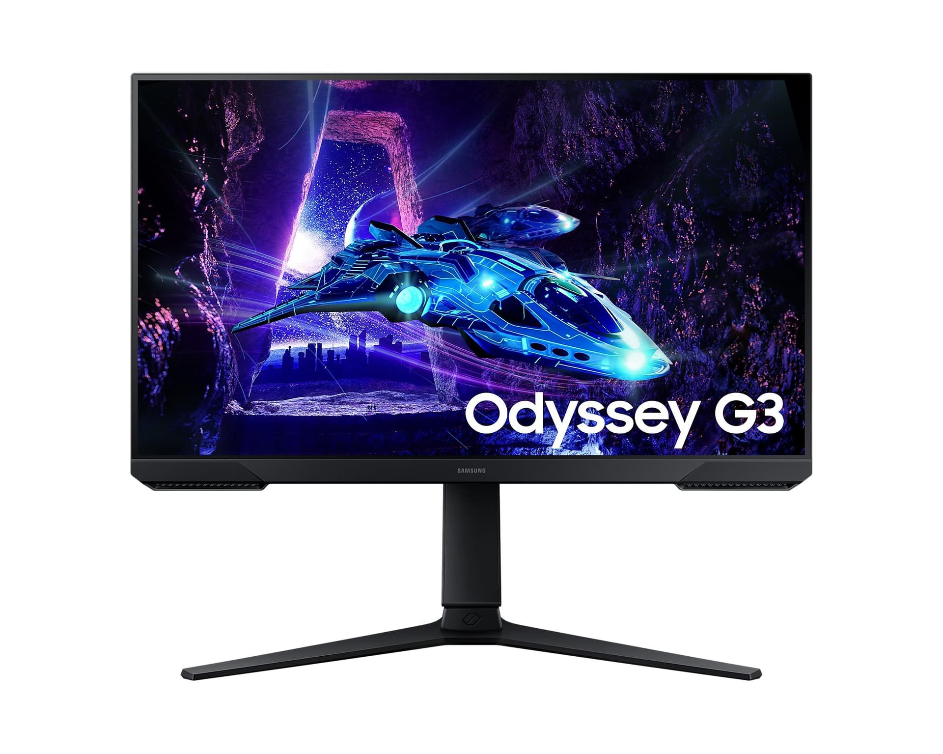 Samsung S24DG302EU Monitor PC 61 cm [24] 1920 x 1080 Pixel Full HD LED Nero (Samsung Odyssey G3 S24DG302EU - G30D Series - LED monitor - gaming - 24 - 1920 x 1080 Full HD [1080p] @ 180 Hz - VA - 250 cd/mÂ² - 3000:1 - HDR10 - 1 ms - HDMI, DisplayPort 
