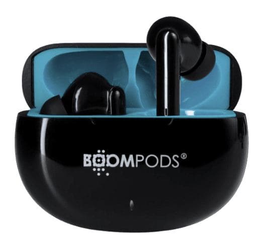 Boompods SKIM Auricolare True Wireless Stereo [TWS] In-ear Musica e Chiamate Bluetooth Nero (SKIM OCEAN TWS - BLACK)
