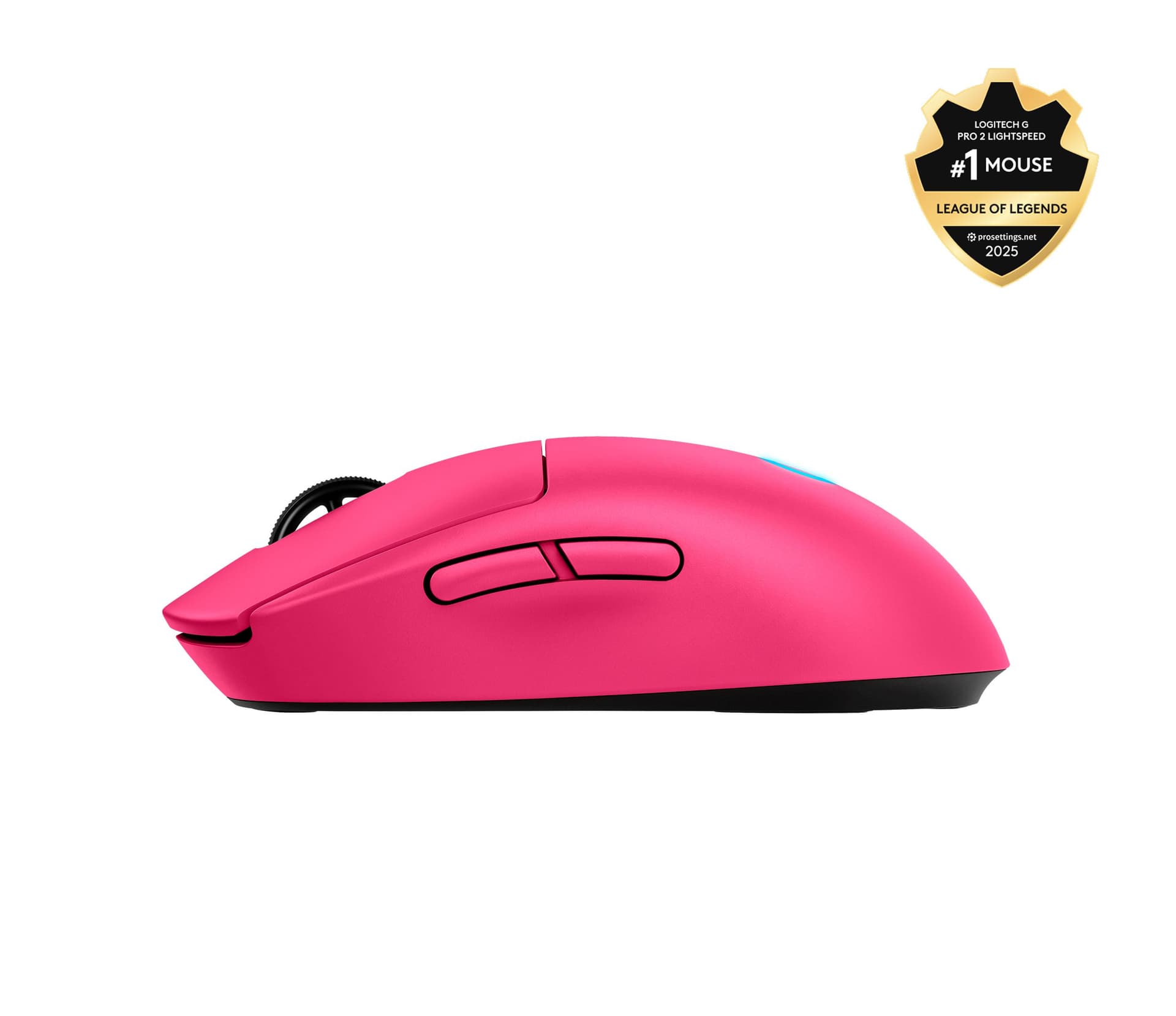 Logitech G PRO 2 LIGHTSPEED Mouse (PRO 2 LIGHTSPEED - PINK - EER2-933)