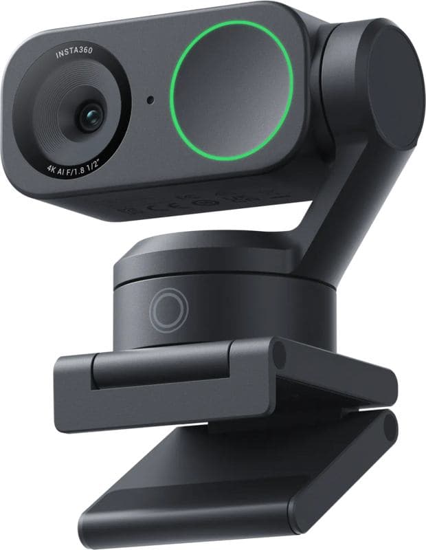 Insta360 Link 2 webcam 3840 x 2160 Pixel USB Nero (Link 2 webcam 3840 x 2160 - pixels USB Black - Warranty: 12M)