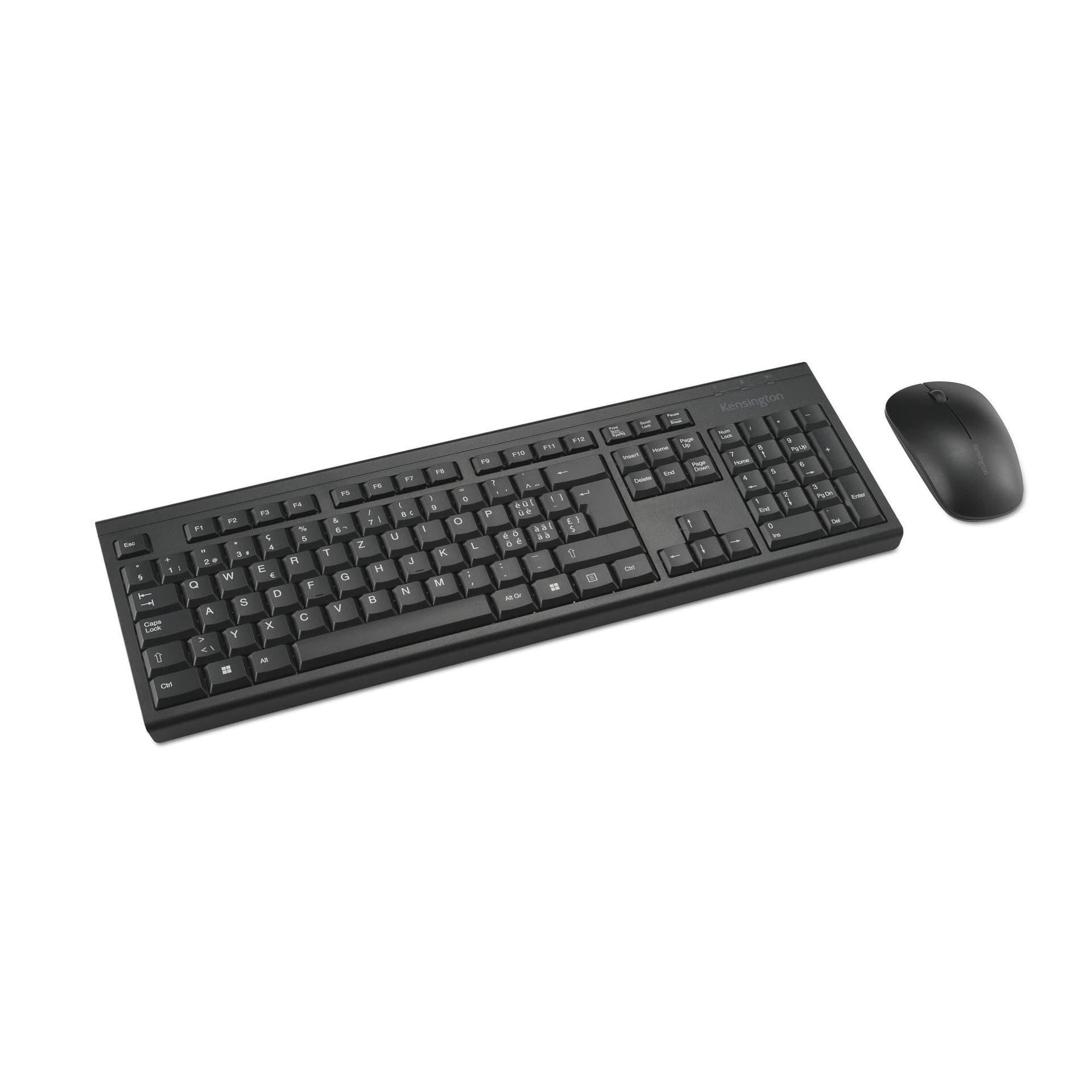 Kensington Set da scrivania wireless KM150 EQ (KENSINGTON KM150 EQ WIRELESS KE - AND MOUSE SET - SWISS) - Versione Tedesca