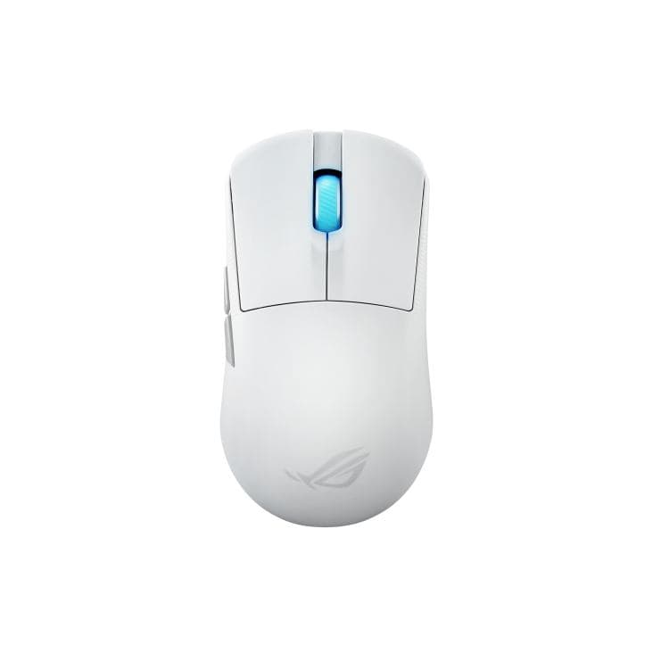 ASUS ROG Harpe Ace Mini mouse Gaming Ambidestro RF Wireless + Bluetooth + USB Type-C Ottico 42000 DPI (ASUS ROG Harpe Ace Mini Wireless Gaming Mouse, White)