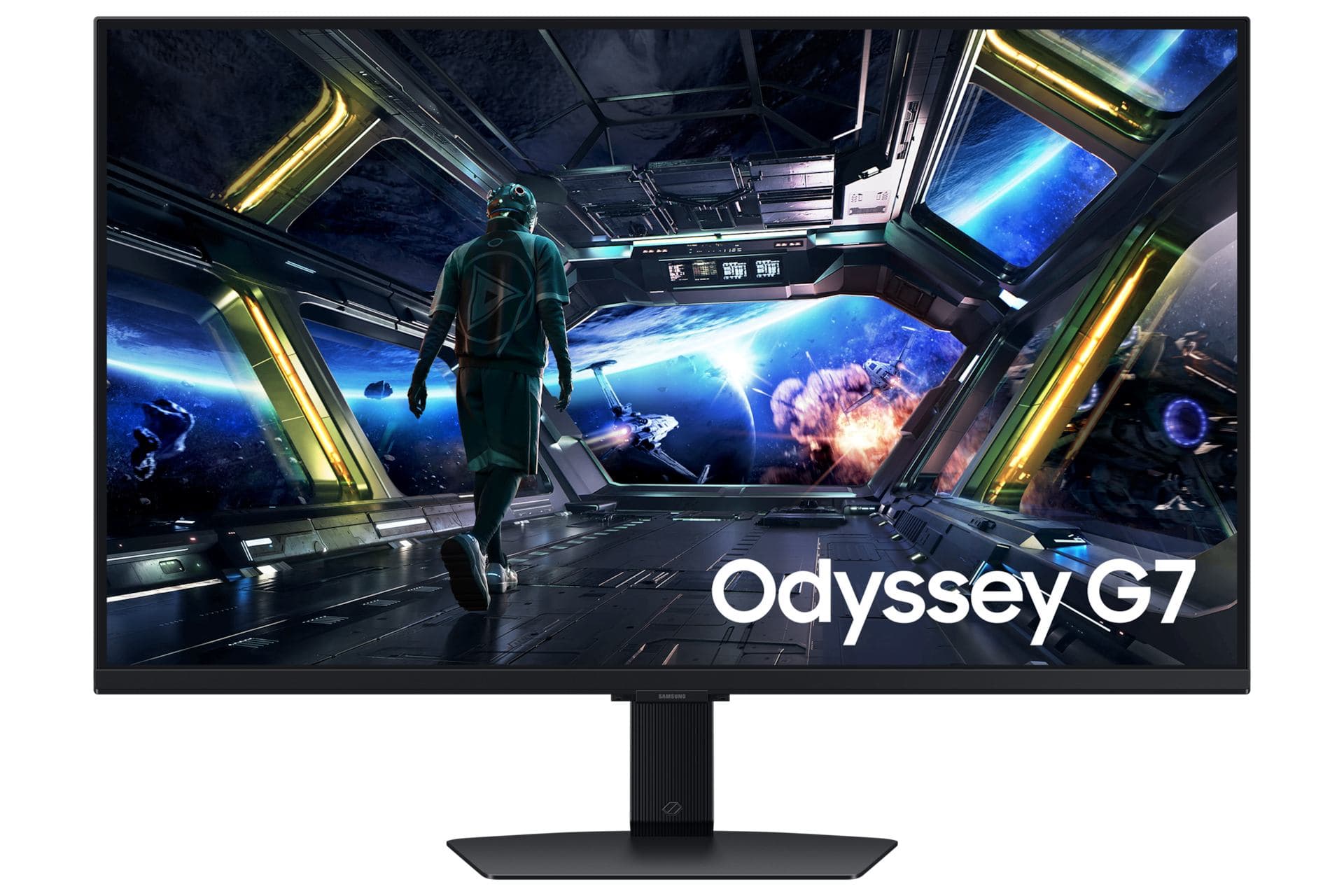 Samsung LS32DG702EU Monitor PC 81,3 cm [32] 3840 x 2160 Pixel 4K Ultra HD LCD Nero (SAMSUNG 32 G70D ODYSSEY GAME MON)