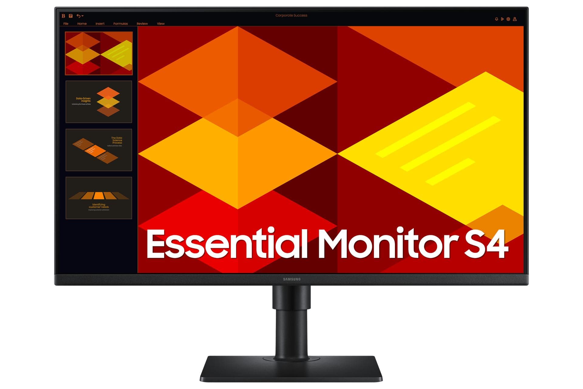 Samsung S27D400GAU Monitor PC 68,6 cm [27] 1920 x 1080 Pixel Full HD LCD Nero (27IN SAMSUNG S40GD FHD HAS MONITOR)