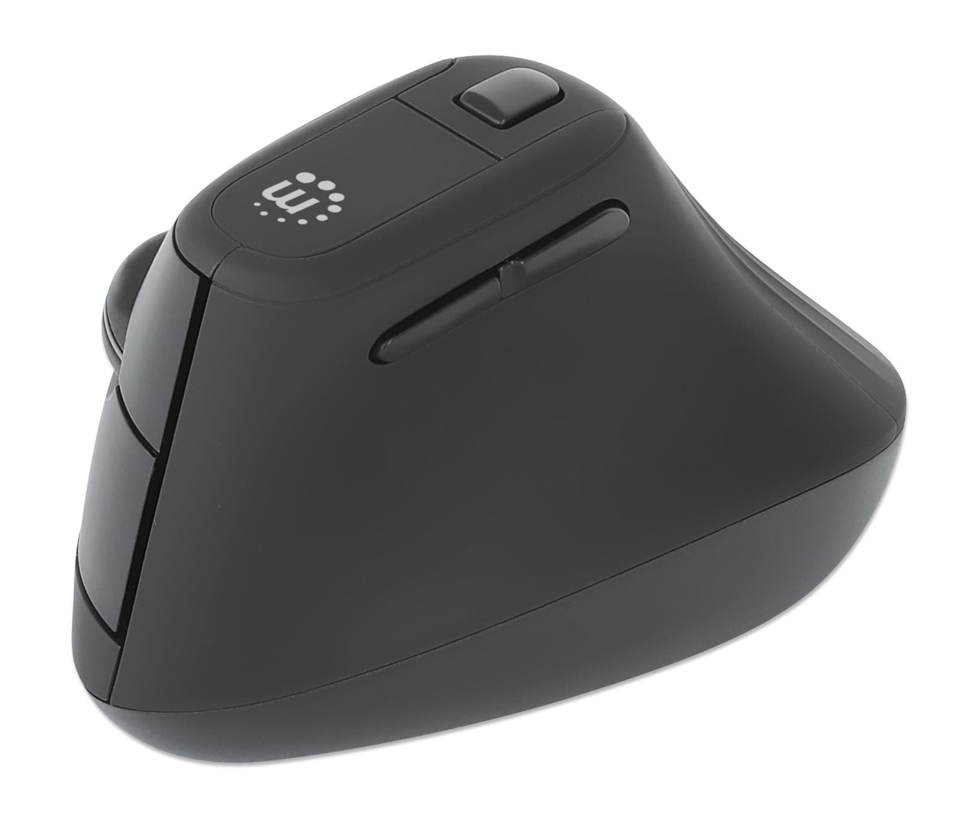 Manhattan 190336 mouse Ufficio Mano destra RF Wireless Ottico 1600 DPI (Ergonomic Vertical Wireless Mouse, 800 to 1600dpi, 2.4Ghz)
