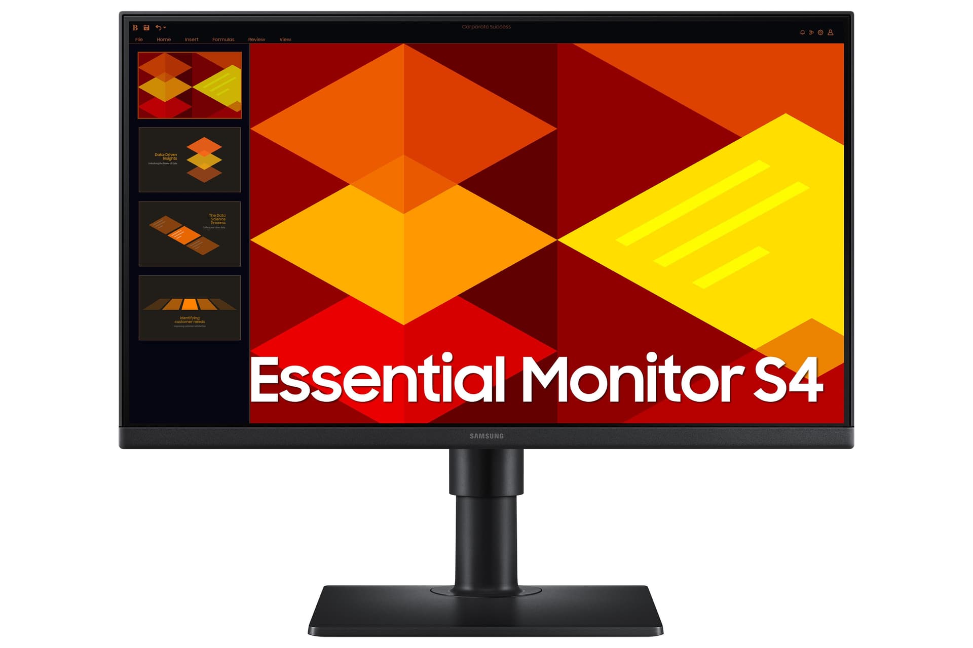 Samsung S27D406GAU Monitor PC 68,6 cm [27] 1920 x 1080 Pixel Full HD LCD Nero (SAMSUNG 27 S40GD FULL HD MONITOR)