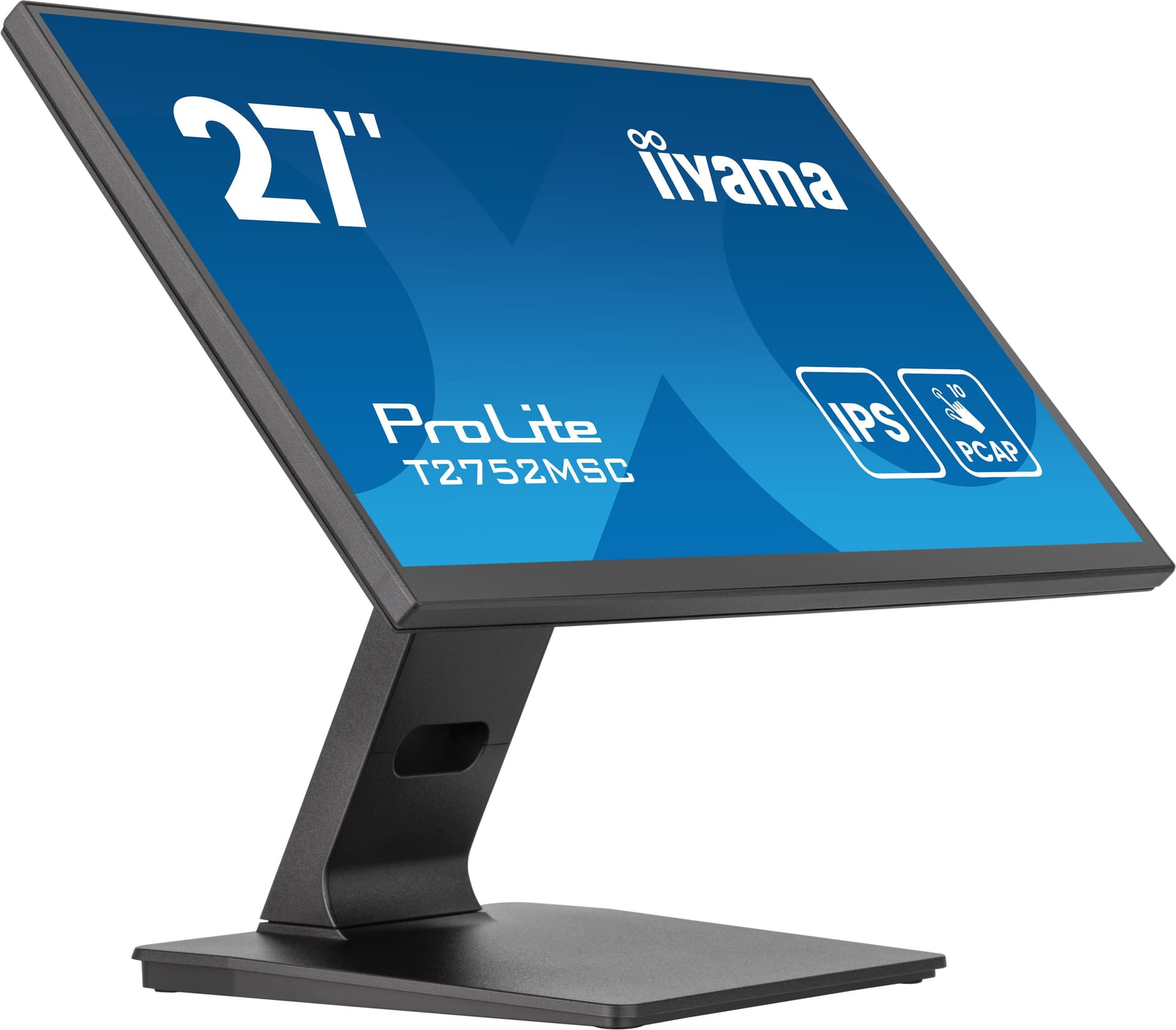 iiyama ProLite T2752MSC-B1AG Monitor PC 68,6 cm [27] 1920 x 1080 Pixel Full HD LED Touch screen Nero (iiyama ProLite T2752MSC-B1AG - Monitor a LED - 27 - touchscreen - 1920 x 1080 Full HD [1080p] @ 60 Hz - IPS - 400 cd/mÂ² - 1000:1 - 5 ms - HDMI, Dis