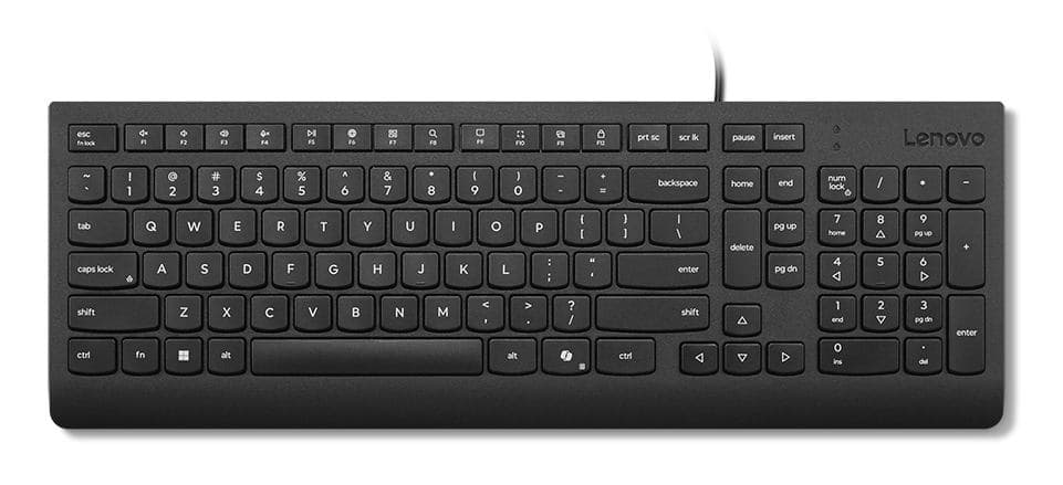 Lenovo 4Y41R64653 tastiera Casa/ufficio USB Italiano Nero (Lenovo Essential - Tastiera - USB - QWERTY - italiana - nero - OEM - confezione brown box)