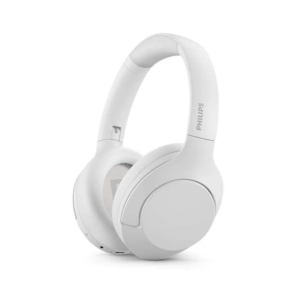 Philips TAH8506WT/00 cuffia e auricolare Cuffie Wireless A Padiglione Musica e Chiamate USB tipo-C Bluetooth Bianco (Headphones/Headset Wireless - Head-Band Calls/Music Usb - Type-C Bluetooth White - Warranty: 12M)