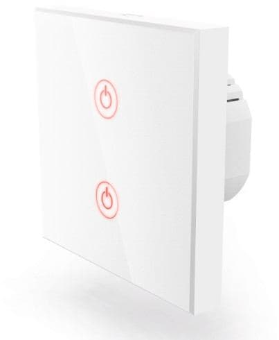 Hama 000176551 Wireless Bianco (Hama WiFi Touch Wall Switch - lyskonta)