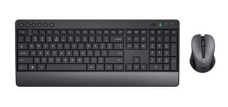 Trust TKM-450 Tastiera e mouse wireless confortevoli (Trust TKM-350 - tastatur og mus-sÃ¦t)