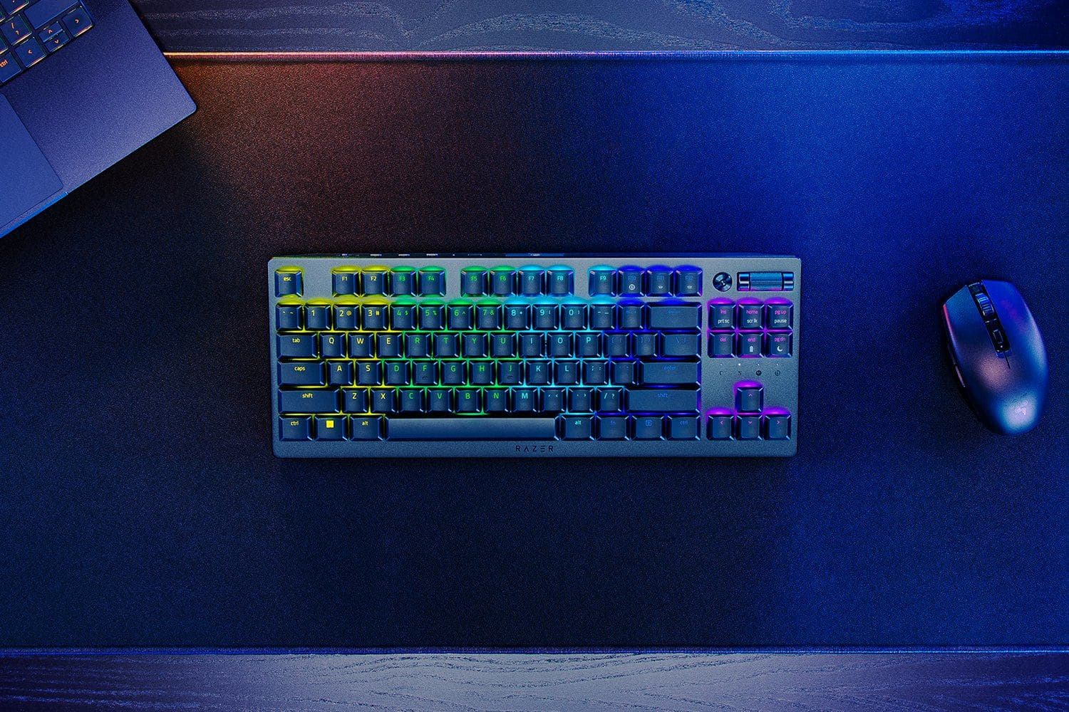 Razer DeathStalker V2 Pro Tenkeyless tastiera Gaming USB + Bluetooth QWERTY Inglese US Nero (Deathstalker V2 Pro - Tenkeyless Keyboard Usb + - Bluetooth Qwerty Us English Black - Warranty: 12M)