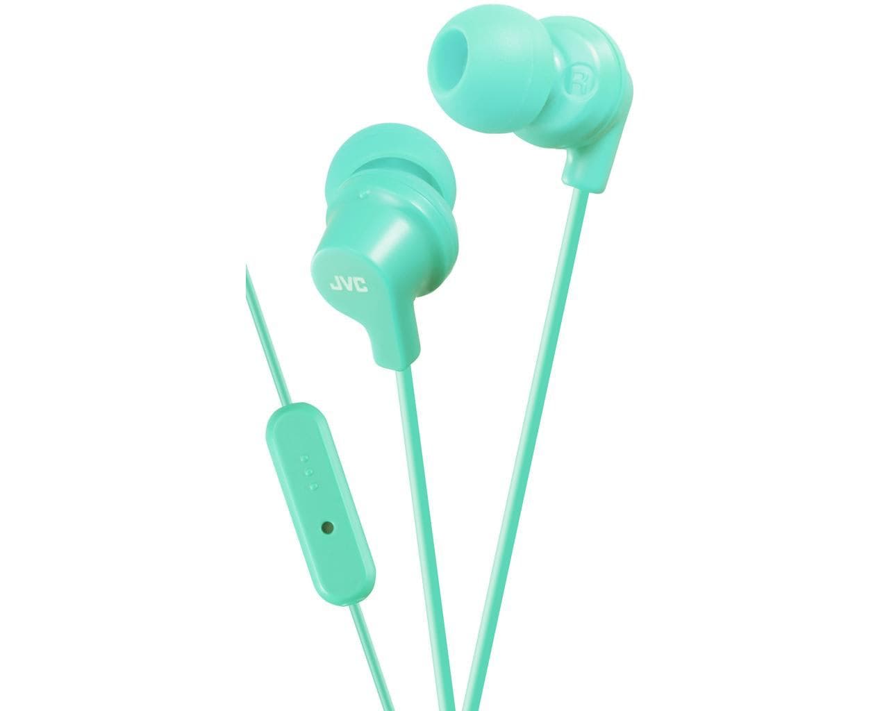 JVC HA-FR15-Z-E Auricolare Cablato In-ear Musica e Chiamate Turchese (JVC HA-FR15-E - Ã¸reproptelefoner med m)