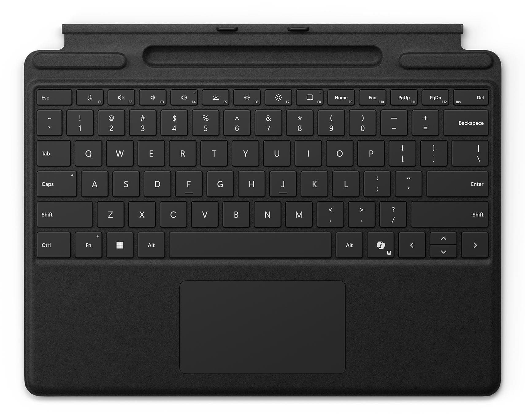 Microsoft Surface Pro KB w/ PenStor QWERTY Nordic Microsoft Cover port Nero (Microsoft Surface Pro Signature Keyboa)