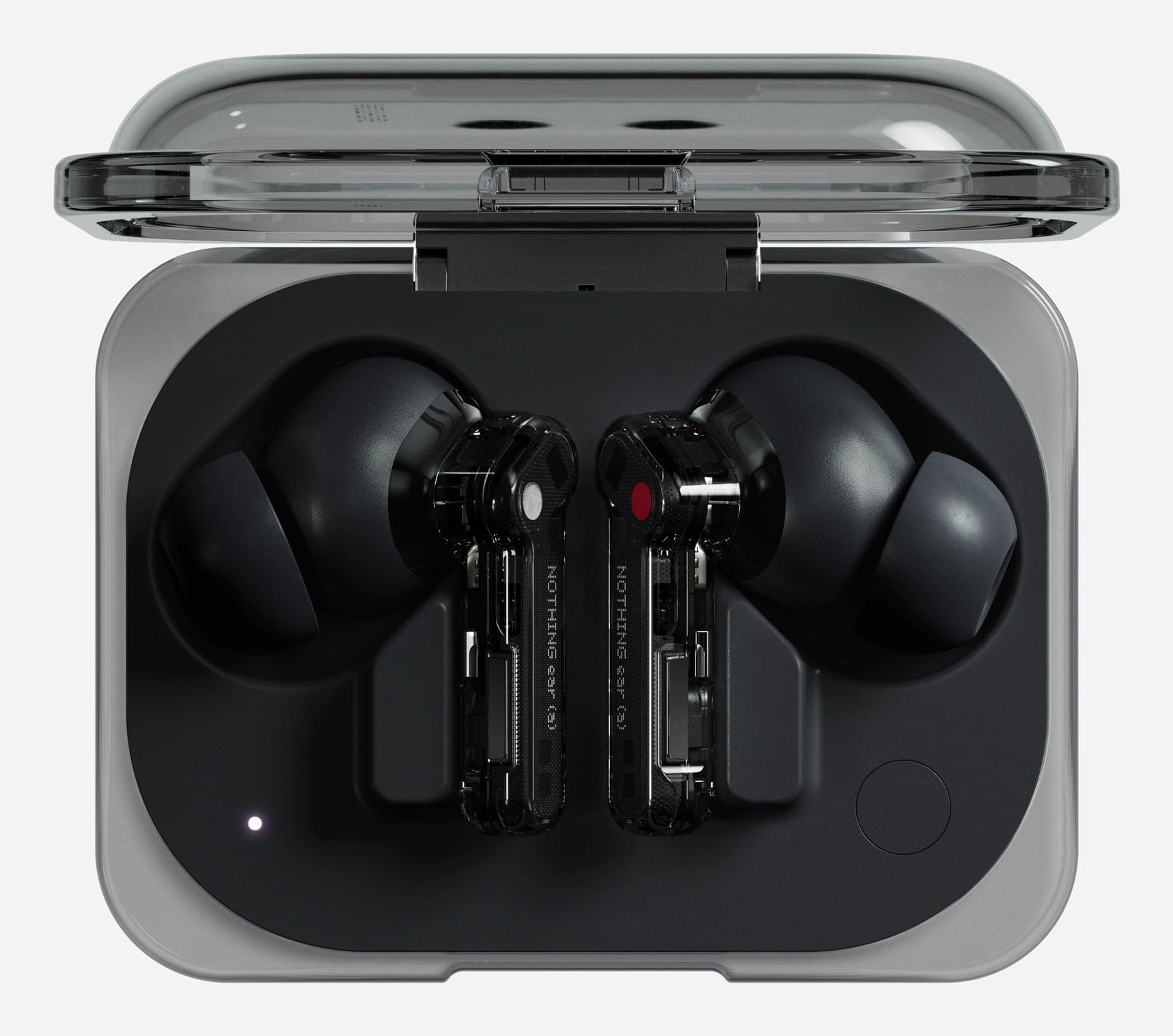 Nothing Ear [a] Auricolare True Wireless Stereo [TWS] In-ear Musica e Chiamate USB tipo-C Bluetooth Nero (AURICULARESMICRO NOTHING EAR [A] BLACK)
