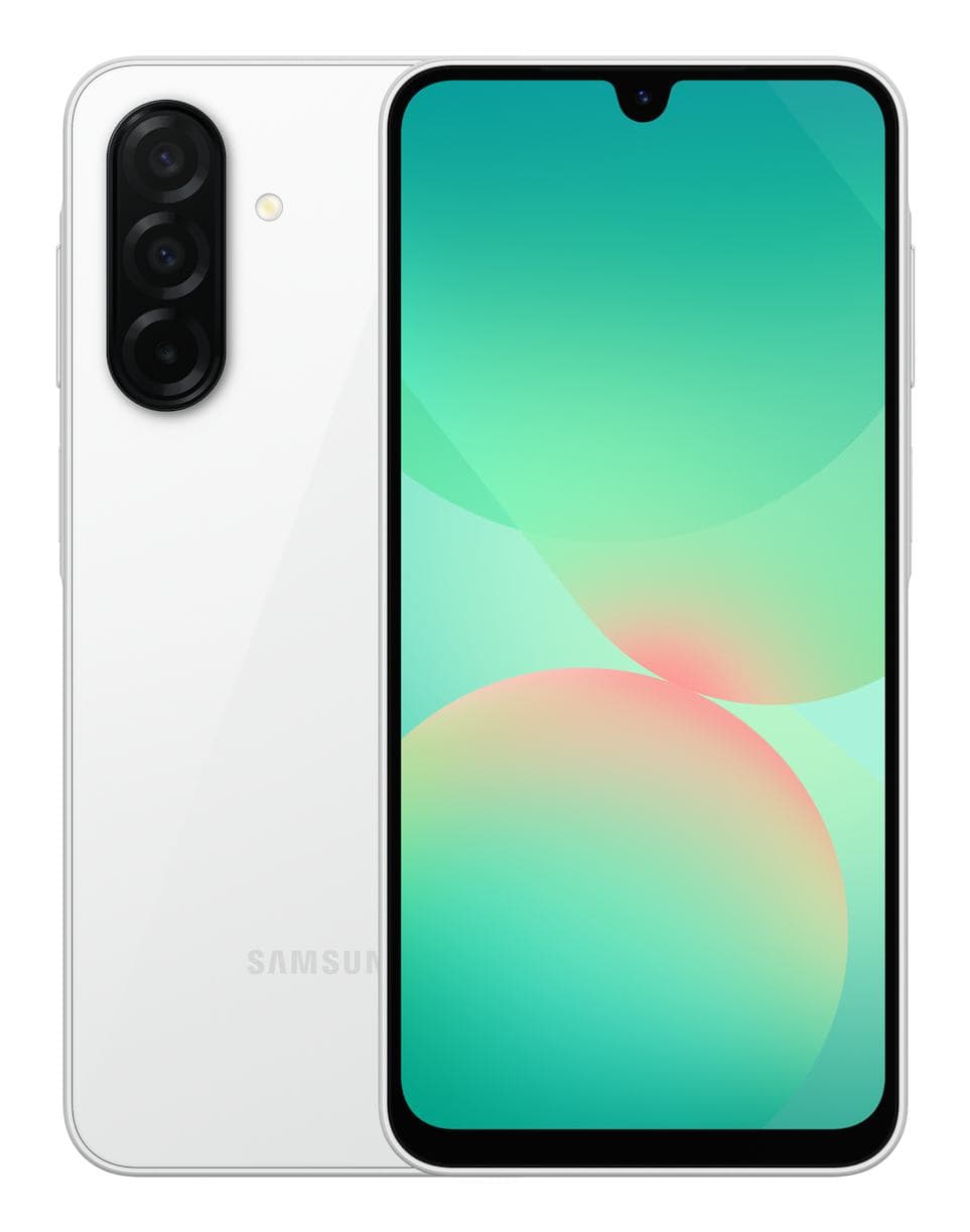 Samsung Galaxy A26 5G 17 cm [6.7] Doppia SIM Android 15 USB tipo-C 6 GB 128 GB 5000 mAh Bianco (Samsung Galaxy A26 - hvid - 5G smartph)