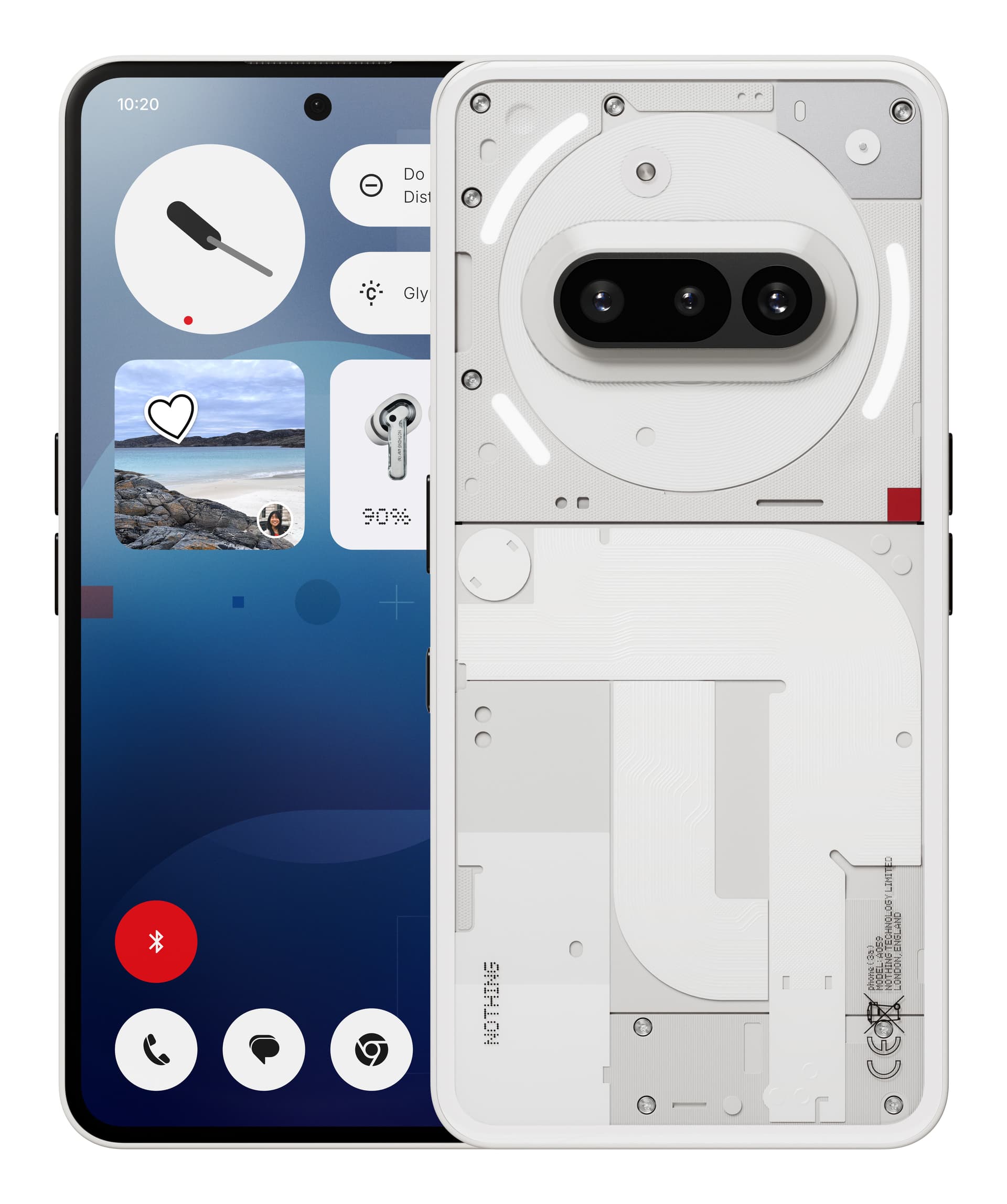 Nothing Phone [3a] 8 - 128 White (Nothing Phone [3a] 8/128GB Dual-SIM we)