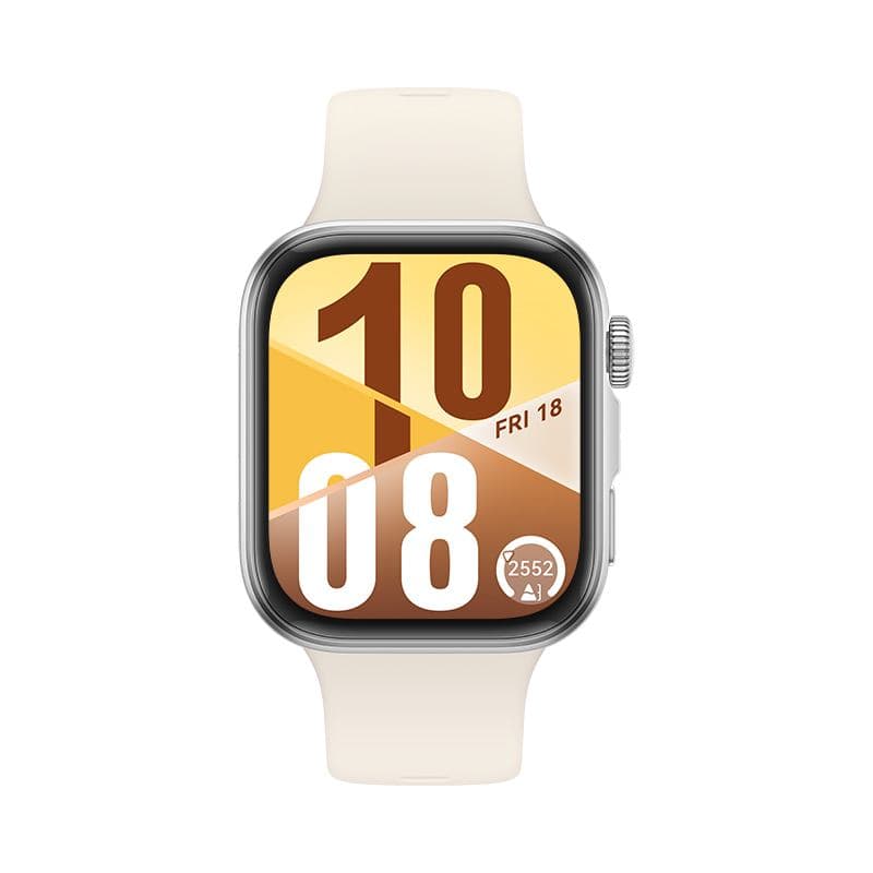 Huawei WATCH FIT 4, cassa in alluminio e cinturino bianco. Fino a 10 giorni di autonomia e compatibile con iOS e Android. (Huawei WATCH FIT 4 4,62 cm [1.82] 38)
