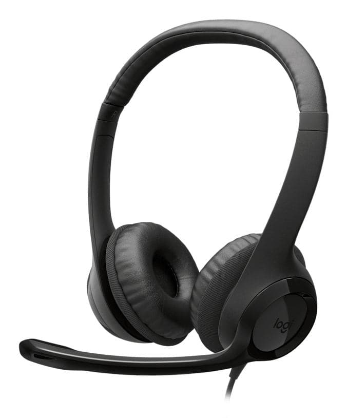 Logitech H390 Auricolare Cablato A Padiglione Musica e Chiamate USB tipo-C Nero (Logitech Headset H390 2.0 USB-C black)