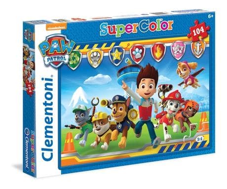 Clementoni 27945 puzzle Puzzle di contorno 104 pz Animali (Clementoni SuperColor - PAW Patrol - p)