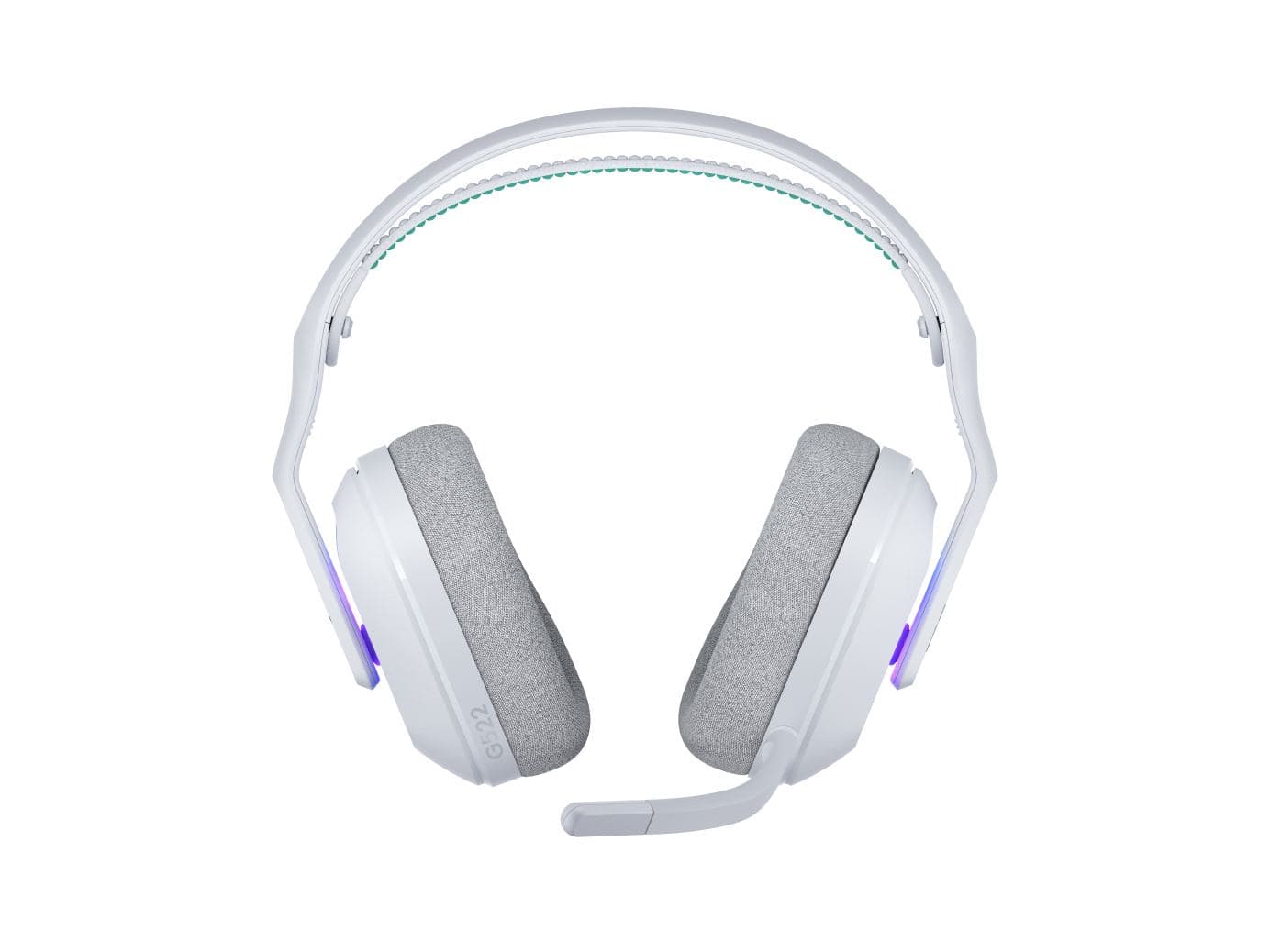 Logitech G G522 LIGHTSPEED, cuffia con microfono gaming wireless, microfono a banda completa, audio avanzato, Tri-Connect [LIGHTSPEED, Bluetooth, da USB A a C], per PC, Nintendo Switch/Switch 2 - Bianco (HEADSET PC VOSS CDM/WHITE - EMEA28I-935 2.4GHZ