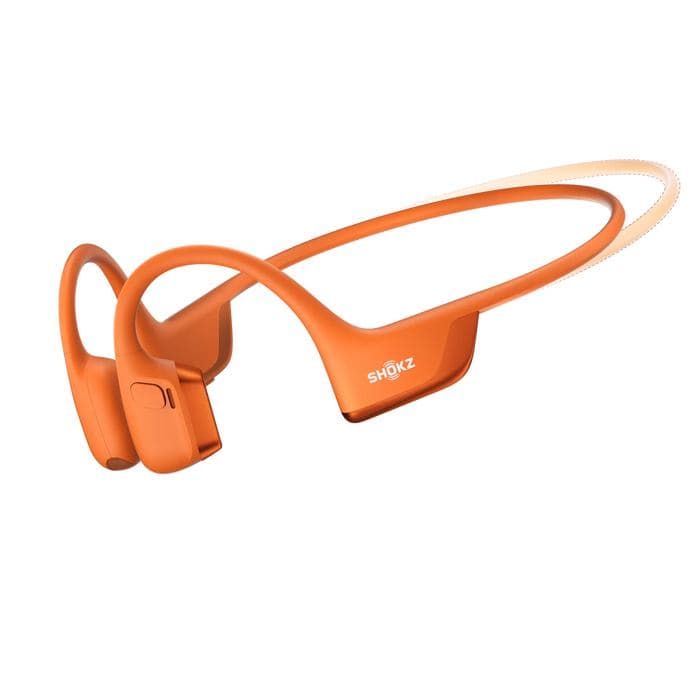 SHOKZ OpenRun Pro 2 Mini Auricolare Wireless A clip Sport Bluetooth Arancione (SHOKZ OPENRUN PRO 2 MINI ORANGE - USB-C CHARGING SPORTS HEADSET SU)