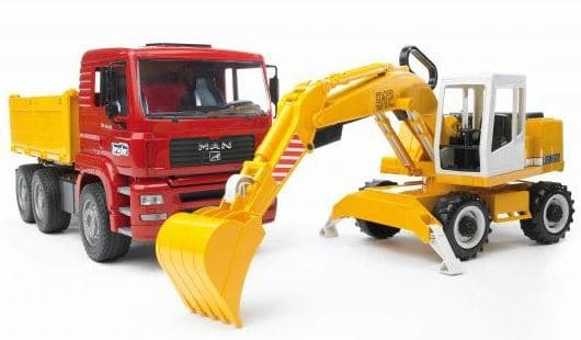 BRUDER 02751 veicolo giocattolo (BRUDER Professional series - MAN TGA C)