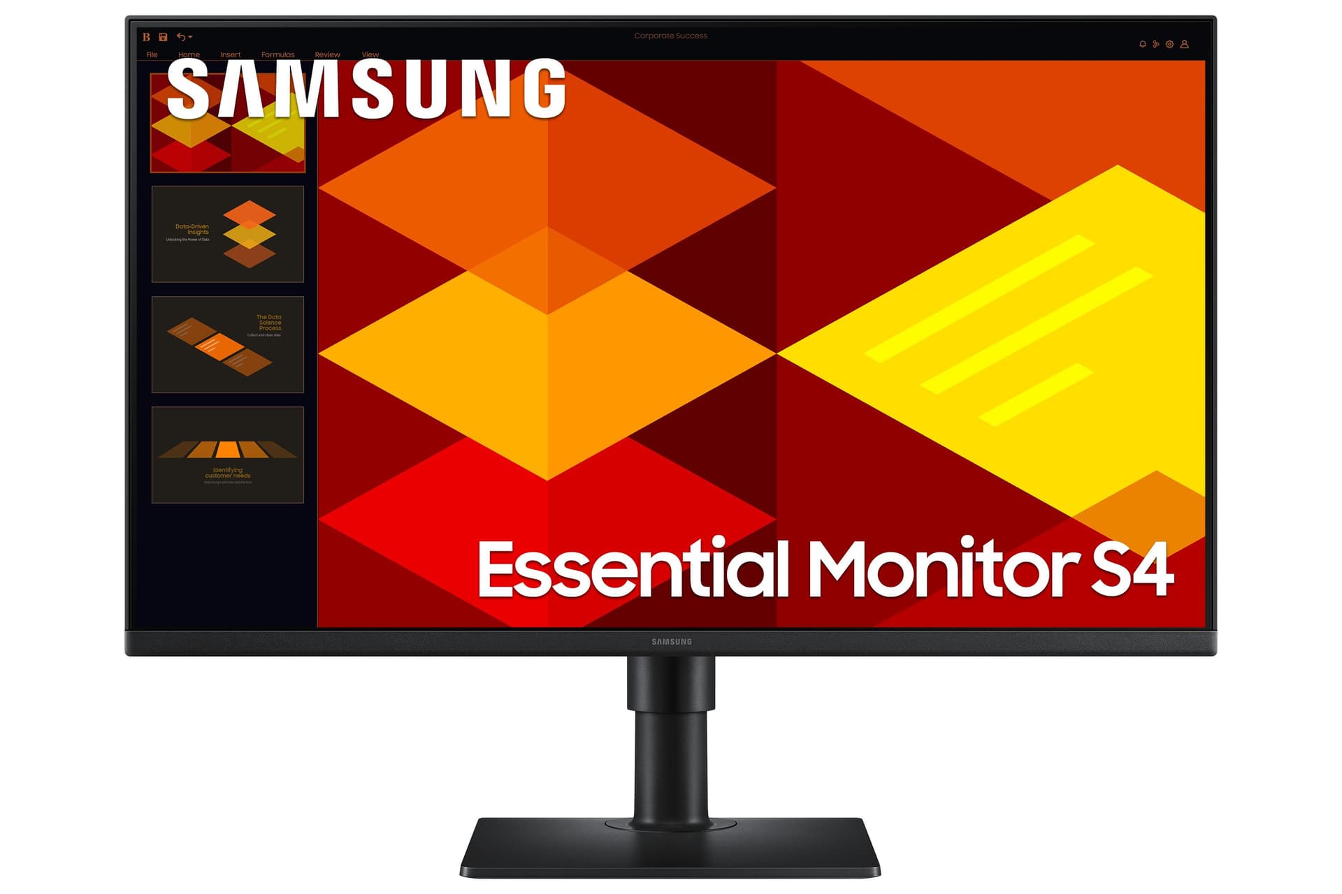 Samsung S40GD Monitor PC 68,6 cm [27] 1920 x 1080 Pixel Full HD LCD Nero (Samsung Essential S4 S27D402GSU skÃ¦rm)