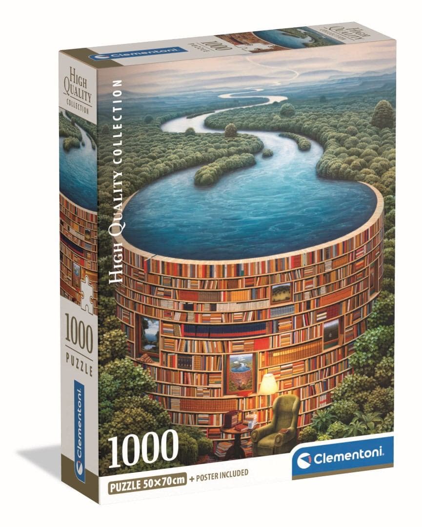 Clementoni 1000 pcs. CB High Quality Collection Bibliodame (1000 pcs. CB High Quality Collection B)