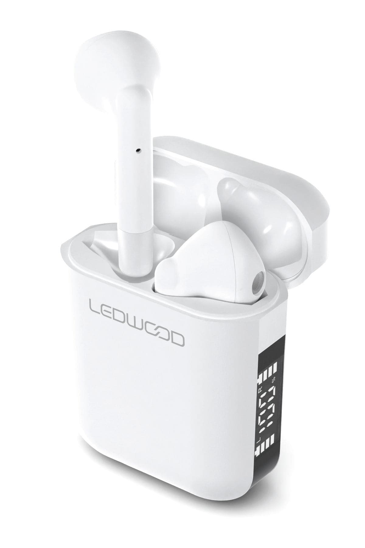 LEDWOOD Apollo S Auricolare True Wireless Stereo [TWS] In-ear Chiamate/Musica/Sport/Tutti i giorni USB tipo-C Bluetooth Bianco (LEDWOOD Headphone Apollo TWS True Wire)