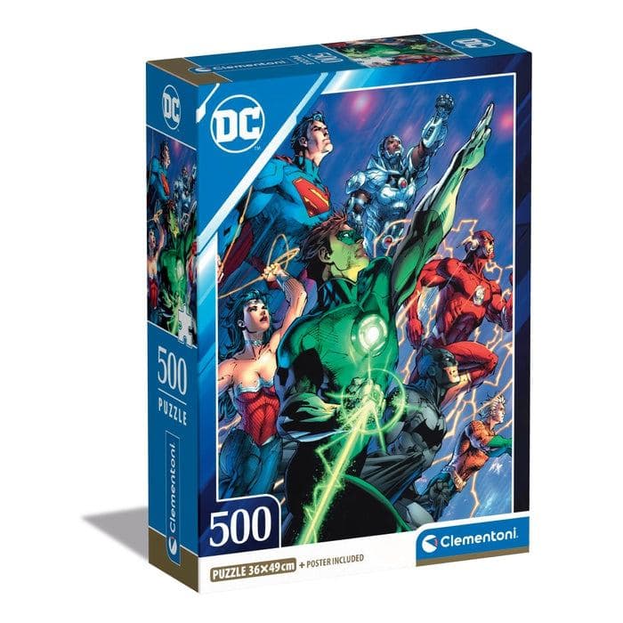 Clementoni DC Puzzle 500 pz Fumetti (Compact)