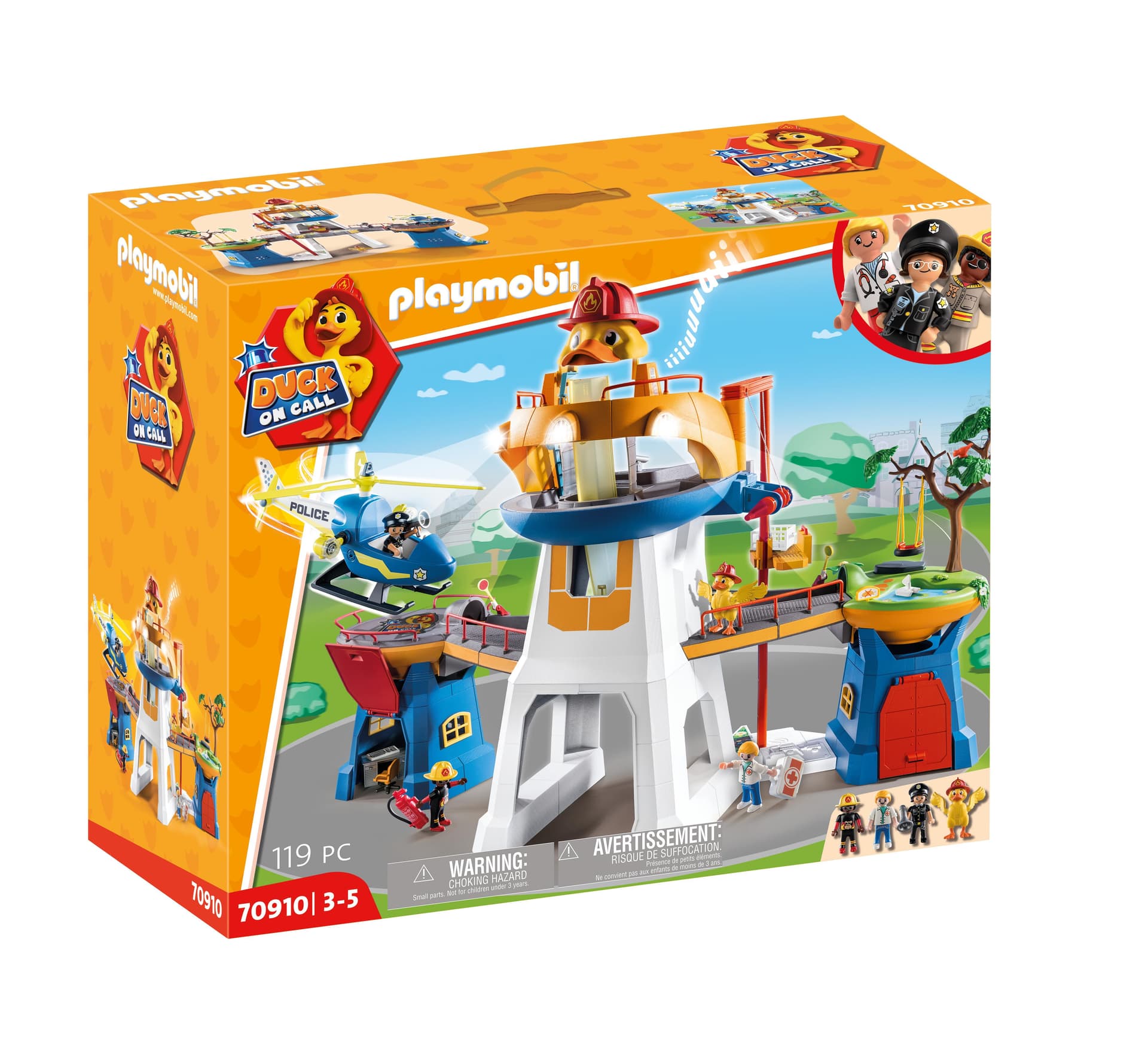 Playmobil Duck On Call 70910 set da gioco (Playmobil DUCK ON CALL - The Headquart)
