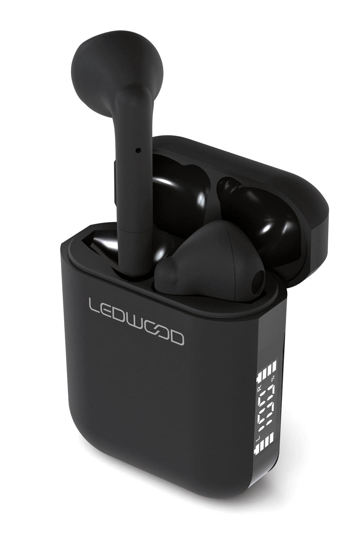 LEDWOOD Apollo S Auricolare True Wireless Stereo [TWS] In-ear Chiamate/Musica/Sport/Tutti i giorni USB tipo-C Bluetooth Nero (LEDWOOD Headphone Apollo TWS True Wire)