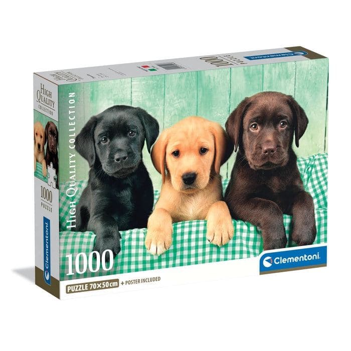 Clementoni High Quality Collection 39946 puzzle 1000 pz Animali (1000 pcs. CB High Quality Collection T)