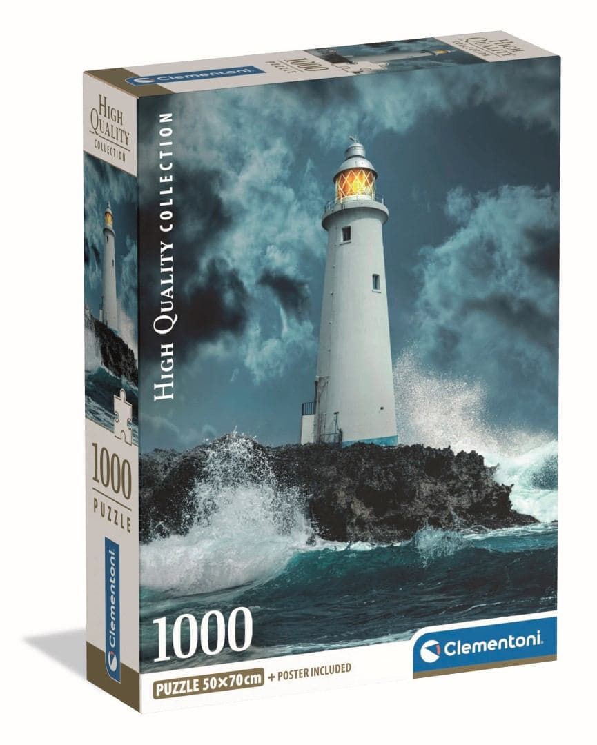 Clementoni 1000 pcs. CB Lighthouse In The Storm (1000 pcs. CB Lighthouse In The Storm)