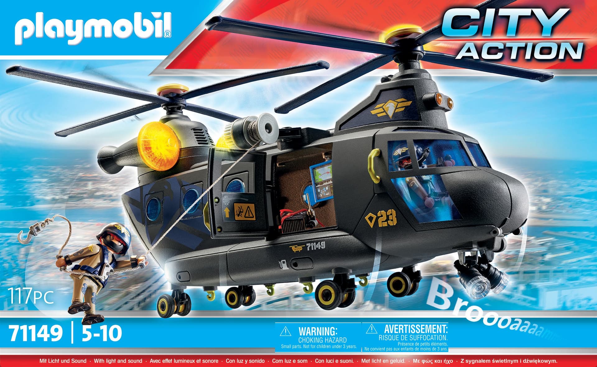 Playmobil City Action 71149 veicolo giocattolo (Playmobil City Action Smiglowiec ratun)
