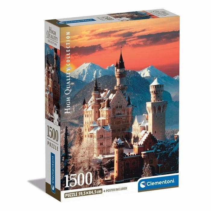 Clementoni High Quality Collection Neuschwanstein Puzzle 1500 pz Landscape (Compact)