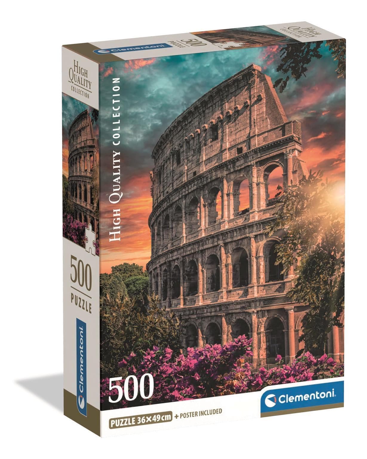 Clementoni 500 pcs CB HQC Flavian Amphitheatre (500 pcs CB HQC Flavian Amphitheatre)