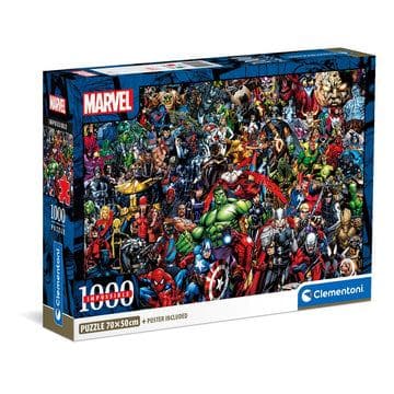Clementoni 39709 puzzle 1000 pz Mappe (Marvel)
