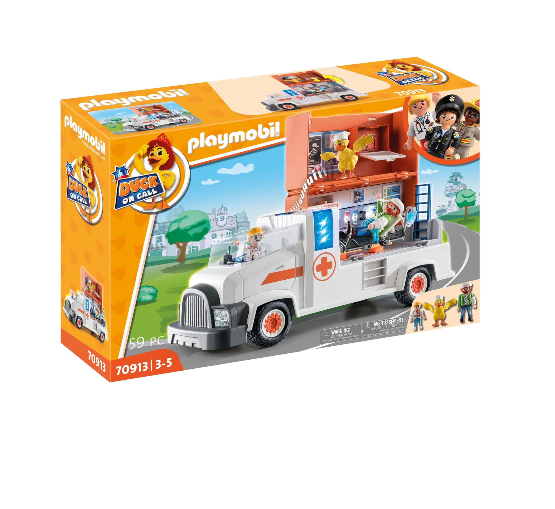 Playmobil Duck On Call 70913 veicolo giocattolo (Playmobil Duck On Call 70913 legetÃ¸jss)