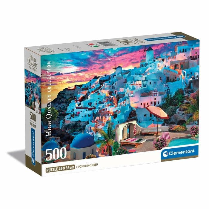 Clementoni High Quality Collection Greece View Puzzle 500 pz Landscape (Greece View)