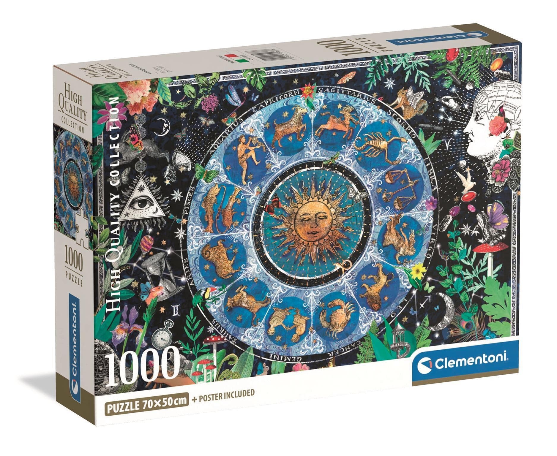 Clementoni 1000 pcs. CB HQC Astrological Chart (1000 pcs. CB HQC Astrological Chart)
