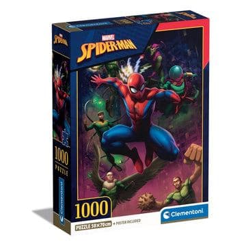 Clementoni Marvel Spiderman Puzzle 1000 pz Televisione/film (Spiderman)