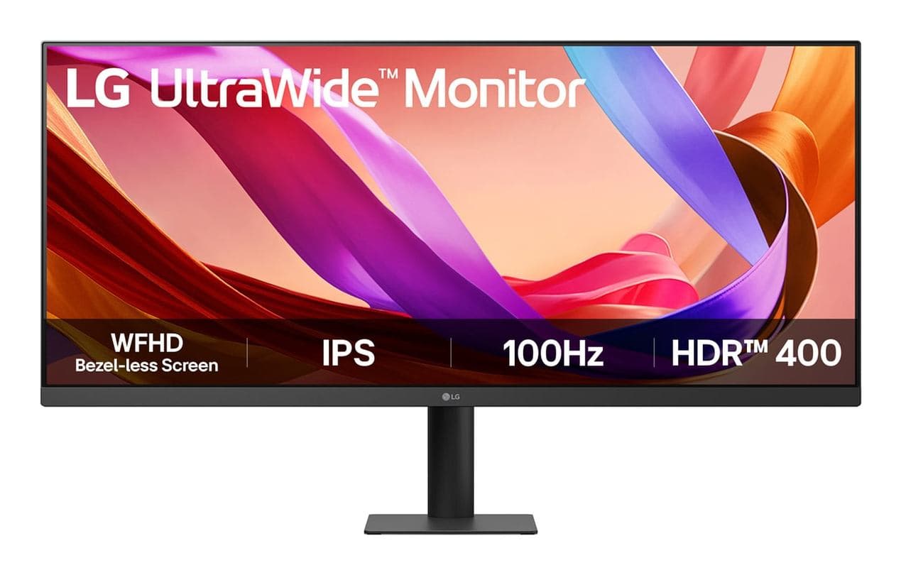 LG 34U511A-B Monitor PC 86,4 cm [34] 2560 x 1080 Pixel WFHD LCD Nero (34IN IPS UW FHD 2560X1080 21:9 - 1000:1 400CD/M2 HDMI/DP)