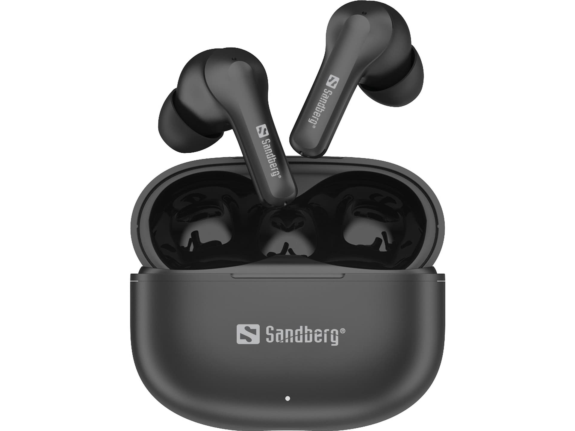 Sandberg 126-51 cuffia e auricolare True Wireless Stereo [TWS] In-ear Musica/Giornaliera Bluetooth Nero (Play'n Go Wireless Earbuds - Play'n Go Wireless Earbuds - Warranty: 60M)