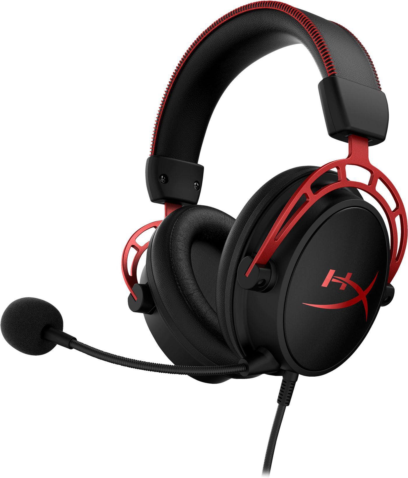 Hyperx Cloud Alpha - Gaming - Headset [Black-Red] Wired - Head-Band Black, Red - Warranty: 12M