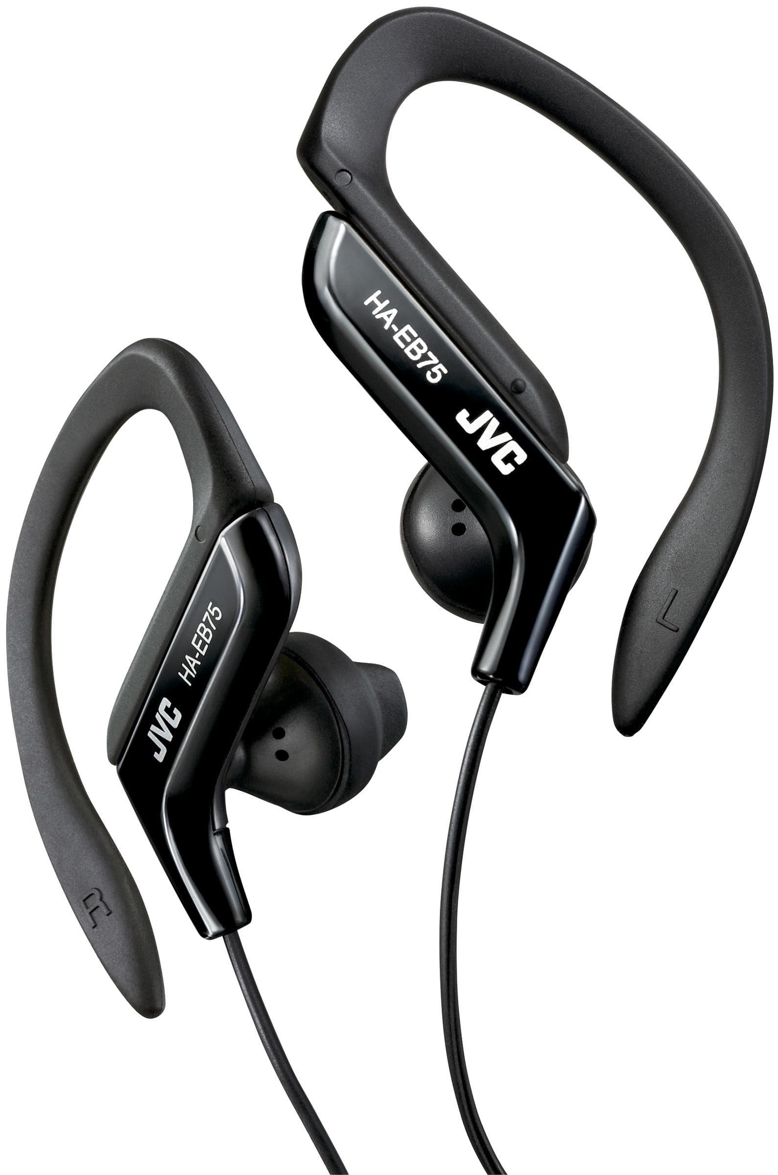 JVC HA-EB75 Cuffie Cablato A clip, In-ear MUSICA Nero (JVC HA-EB75 - Ã¸reproptelefoner)