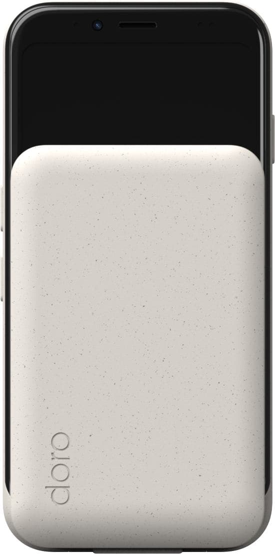 Doro Aurora 21 11,4 cm [4.5] Doppia SIM Android 14 4G USB tipo-C 4 GB 64 GB 3000 mAh Bianco (DORO AURORA 21 SMD)