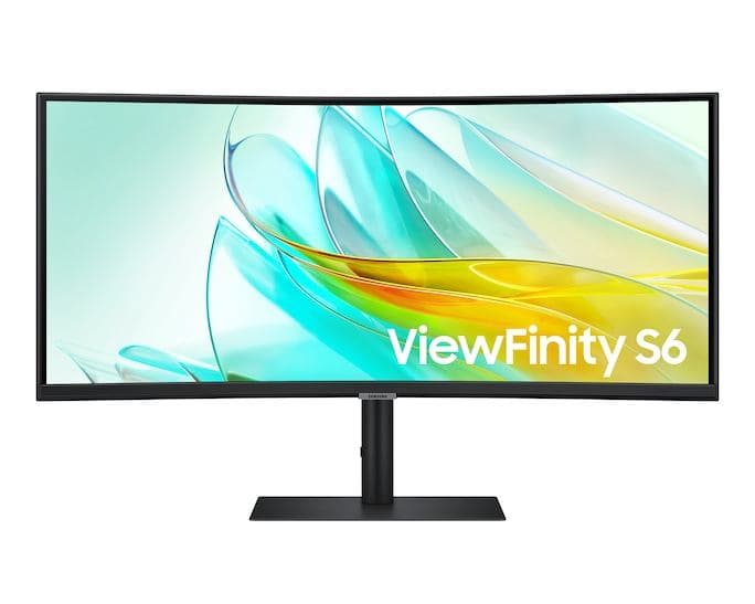 Samsung LS34C652UEUXXE Monitor PC 86,4 cm [34] 3440 x 1440 Pixel Dual QHD Nero (Samsung ViewFinity S6 S34C652UEU skÃ¦rm)